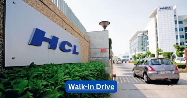 HCLTech Walk-In Drive for DevOps Engineers