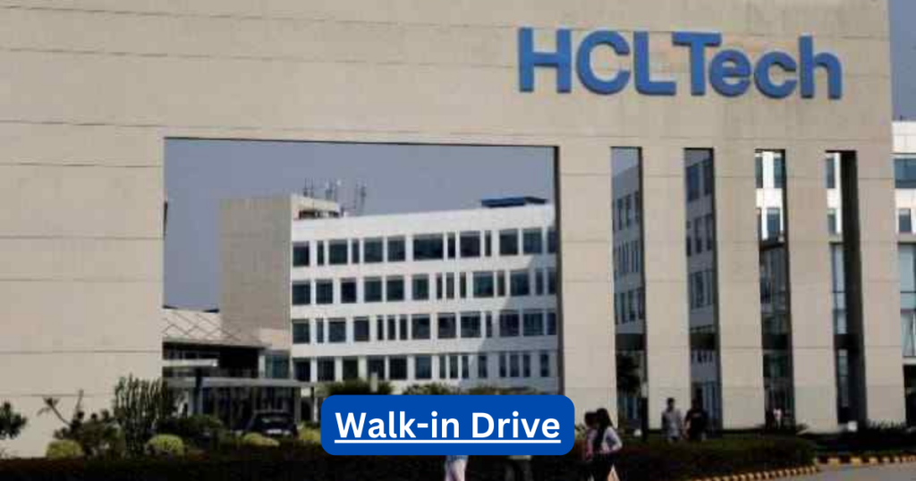 HCLTech Walk-In Drive for DevOps Engineers